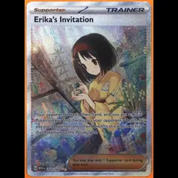 TAG 10 GEM MT Erika's Invitation Special Illustration Rare 2023 Pokemon - Image 3