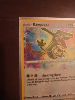 Pokemon Sword & Shield Vivid Voltage Rayquaza 138/185 Amazing Rare NM - Image 2