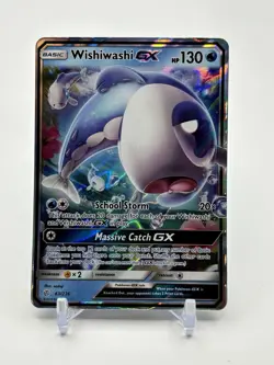 Wishiwashi GX 63/236 -Ultra Rare Holo -Cosmic Eclipse -Pokemon TCG -NM - Image 1