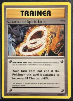 Charizard Spirit Link 75/108 - Uncommon - XY Evolutions - Pokemon TCG - LP Card - Image 1