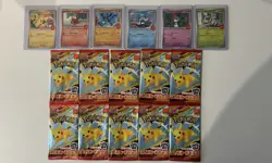 Pokemon TCG Pikachu McDonald's Promo 2025 Pack Japanese NeW - Image 1