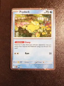 Psyduck 007 - Pokemon Black Star Promo - Cosmos Foil - Mega Evolution NM/M - Image 1