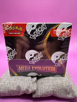 Pokemon Center Mega Evolutions ENHANCED Booster Box Mint! Factory Sealed - Image 1