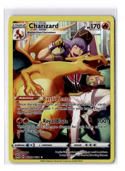 Charizard - TG03/TG30 SWSH Lost Origin Trainer Gallery Ultra Rare - LP - POKEMON - Image 1