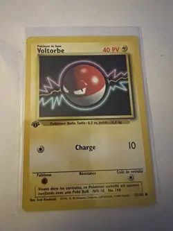 Pokemon 1st Edition Base Set French Voltorb (Voltorbe) 67/102 MINT NEVER PLAYED - Image 2