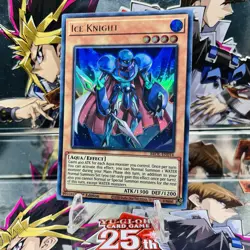 Yugioh Ice Knight BROL-EN014 Ultra Rare 1st Ed Near Mint - Image 1