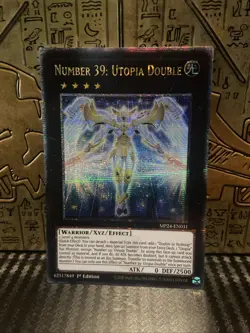 Yugioh - Number 39: Utopia Double - MP24-EN031 - Quarter Century Rare - (LP) - Image 1