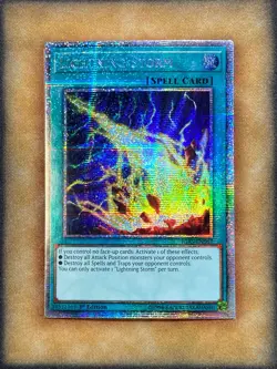 Yugioh Lightning Storm IGAS-EN067 Starlight Rare 1st Ed NM - Image 1