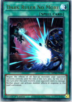 Dark Ruler No More - MP22-EN262 - Ultra Rare - 1st Edition Yugioh - Image 1