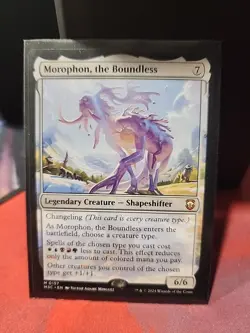Morphon the Boundless Commander Modern Horizons 3 NM Magic: The Gathering Card - Image 1