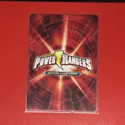 2013 Saban's Power Rangers - Action Card Game Red Mighty Morphin Ranger #1-068 - Image 2