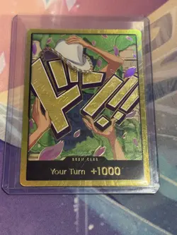 Nico Robin Gold DON Card PRB02 One Piece 2025 Rare Collectible - Image 1