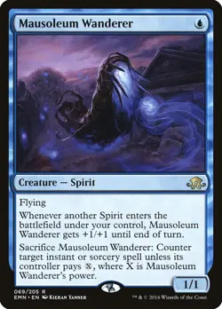 Mausoleum Wanderer Eldritch Moon NM Blue Rare MAGIC GATHERING CARD ABUGames - Image 1