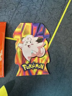 #35 Clefiry Embossed Die Cut Topps 8 Of 18 Pokemon Card 334🔥MP🔥 - Image 1