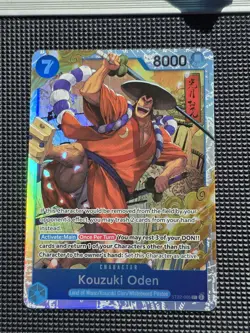 Kouzuki Oden ST22-005 SR One Piece Card Game NM/M - Image 1