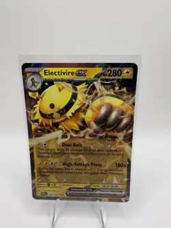 Pokemon TCG Electivire EX 069/182 Holo Ultra Rare Card, NM/Mint Condition - Image 1