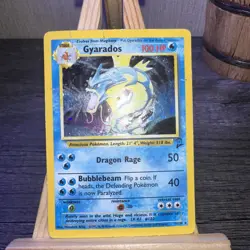 Vintage 2000 Pokemon Base Set 2 Gyarados 7/130 Holo Card - Image 3