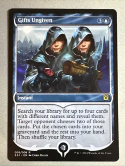MTG / Gifts Ungiven / SS1 / #5 / Regular / Rare / NM - Image 1