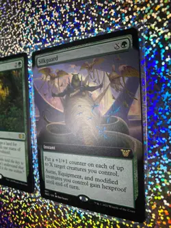 MTG Regular: 171/332 Heartbeat of Spring; 0741 Silkguard (Extended Art) - Image 3