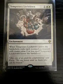 MTG Magic the Gathering Temporary Lockdown (36/552) Dominaria United - Image 1