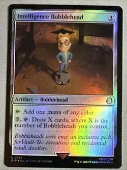 MTG / Intelligence Bobblehead / PIP / #134 / FOIL / Rare / NM - Image 1