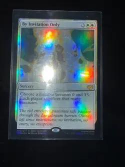 By Invitation Only (005) Innistrad: Crimson Vow VOW MTG Magic FOIL - Image 1