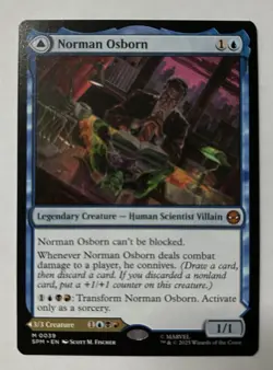 NORMAN OSBORN #39 (MYTHIC) MTG MARVEL'S SPIDER-MAN Regular - Image 1