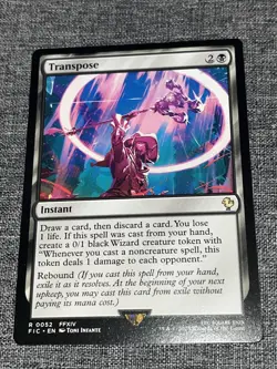 Transpose 0052 MTG Commander FINAL FANTASY Rare NM/M Non Foil - Image 1