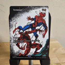 MTG Terminate (Borderless) Non-foil M 0040 magic Spiderman - Image 1