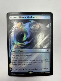 1x Uthros, Titanic Godcore, Foil, Edge of Eternities, Magic MTG NM - Image 1