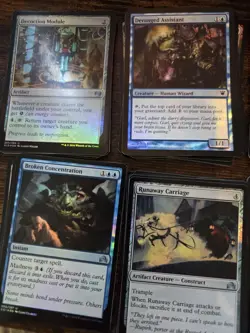 Mtg Foil Lot x117 - Magic The Gathering Foil Card Lot Vatious Sets LP - Image 2