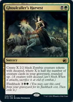Ghoulcaller's Harvest - Near Mint MTG Innistrad: Midnight Hunt - Image 1