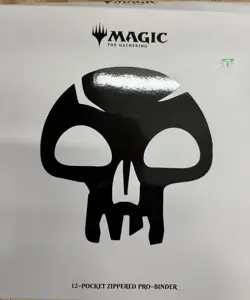 Ultra Pro MtG Binder 12-Pocket Zippered Pro-Binder - Mana 8 Swamp New - Image 4