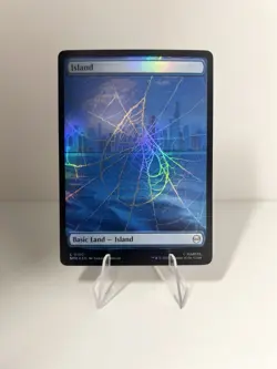 Island 0190 (Foil) Land MTG Spider-Man - Image 1