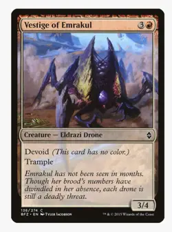 Vestige of Emrakul | Battle for Zendikar BFZ | MTG | Eldrazi Tribal | LP-NM - Image 1