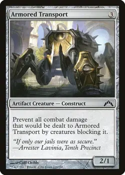 Armored Transport 4x FOIL GTC MTG Gatecrash Common MINT artifact - Image 1