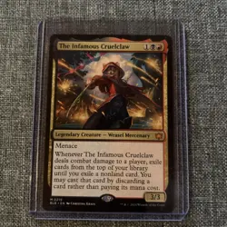 The Infamous Cruelclaw (REGULAR) x1 - MTG Bloomburrow BLB #219 - Image 1