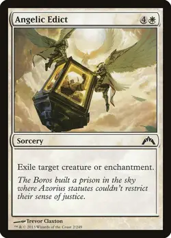 Angelic Edict 4x FOIL GTC MTG Gatecrash Common MINT white - Image 1