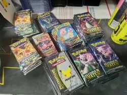 114 POKEMON HIDDEN FATES COSMIC ECLIPSE SUN MOON CELEBRATIONS BOOSTER PACKS ETC - Image 1