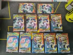 114 POKEMON HIDDEN FATES COSMIC ECLIPSE SUN MOON CELEBRATIONS BOOSTER PACKS ETC - Image 3