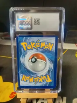 ERROR MISCUT O/C CGC 9 Reverse Holo Timburr 073/163 Battle Styles Pokemon TCG - Image 2