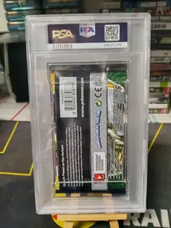Pokemon Evolving Skies Rayquaza Art Authentic Sealed Booster Pack PSA 6 - Image 2