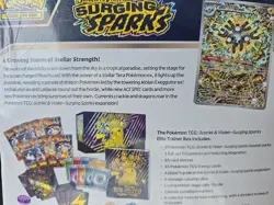 Pokemon TCG Scarlet & Violet Surging Sparks Elite Trainer Box |BRAND NEW SEALED - Image 2