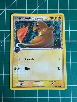 Charmander 49/100 ex Crystal Guardians Pokemon - Image 1