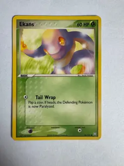 Ekans 55/109 Team Rocket Returns Common 2004 Nintendo Pokemon Card - Image 1