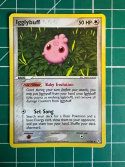 Pokemon 2004 EX Hidden Legends Igglybuff - 37/101 - Reverse Holo - Image 1