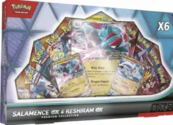 Pokemon Salamence ex & Reshiram ex Premium Collection Case of 6 Presale 10/24! - Image 1
