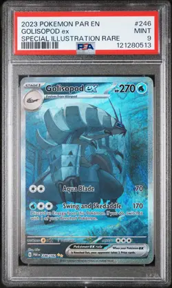 2023 Pokemon #246 Golisopod ex Special Illustration Rare PSA 9 - Image 1
