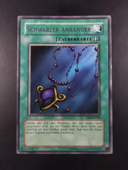 YUGIOH 2004 | BLACK PENDANT | DB1-DE003 | GERMAN | RARE | VERY GOOD (MP) - Image 1