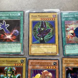 Lot of 8 Yugioh Cards, Premature Burial, Dark Magician and More Lot #1 - Image 3